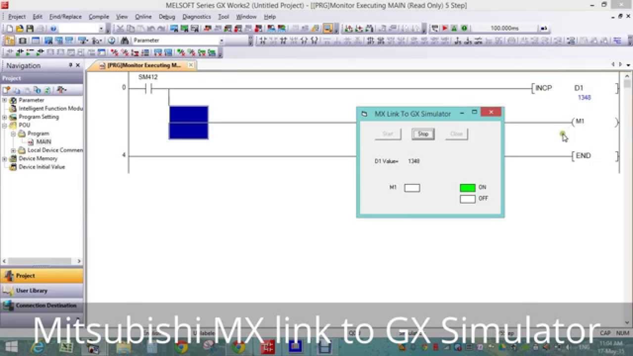 melsoft gx simulator