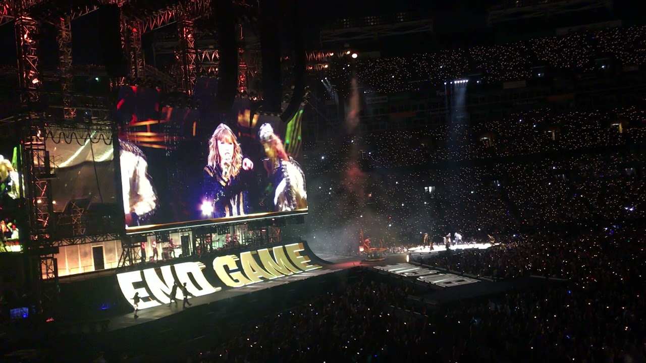 End Game - Taylor Swift Reputation Stadium Tour Full HD - YouTube
