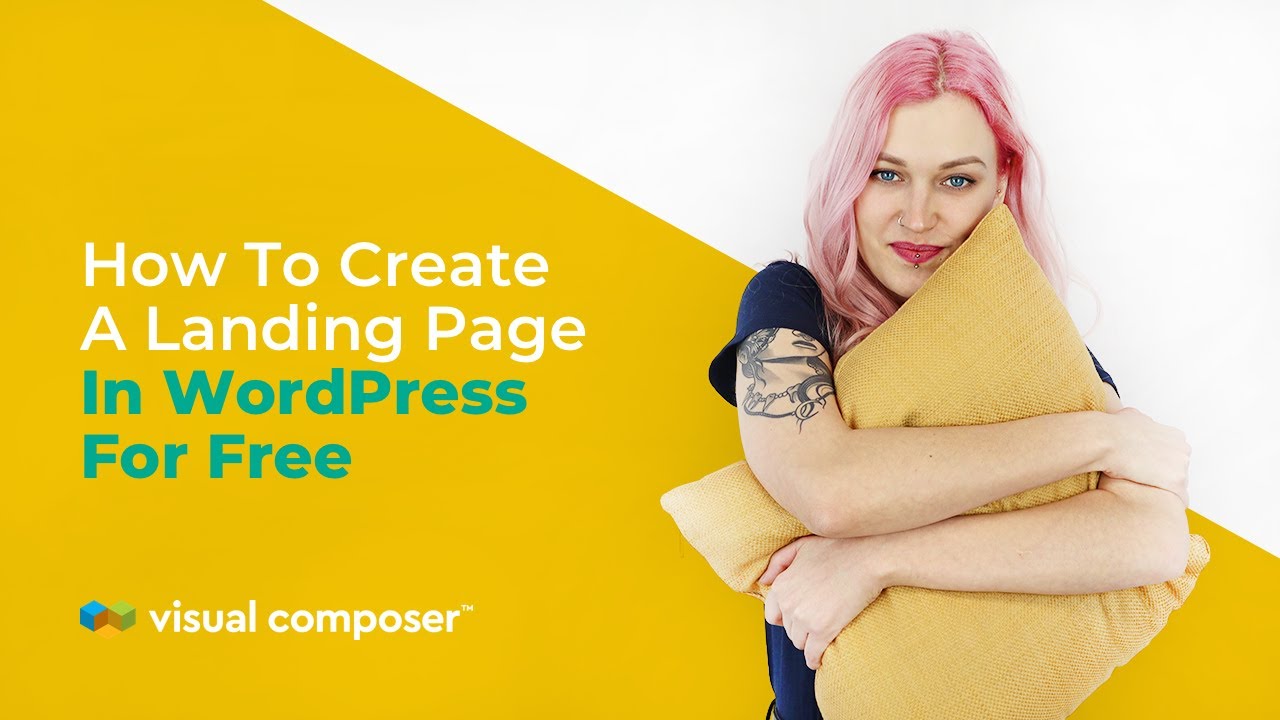 wordpress visual composer  2022 Update  How to Create a Landing Page in WordPress for Free with Visual Composer