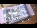 [haul] snaps購入品紹介/注文の仕方/オリジナルスローガン/アクキー