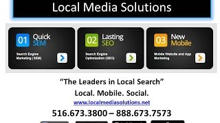 SEO Company | SEO Company Long island, NY, NJ, CT, US & Canada(http://www.localmediasolutions.net Local Media Solutions is a Top SEO Company That Provides SEO Marketing NY, NJ, CT, US & Canada. We offer programs ..., 2014-12-02T20:30:57.000Z)