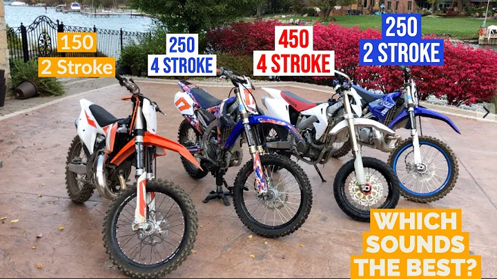 250 2 Stroke Vs. 450 4 Stroke Vs. 250 4 Stroke Vs. 150 2 Stroke.|Which Sounds The Best?