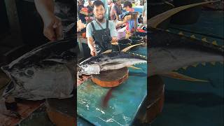 Amazing Skills #fishcutting #tunacutting #knifeskills