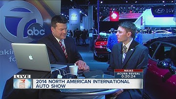 2014 North American International Auto Show, Lawrence Tech student interview