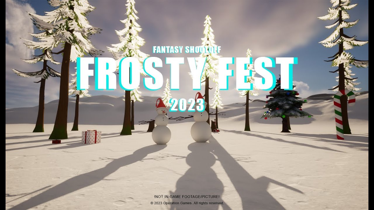 Frosty Fest 2023 Trailer | Fantasy Shootoff - YouTube