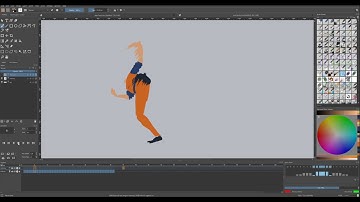 Some animation in Krita 4