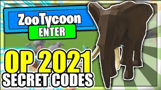 Zoo Tycoon Codes - Roblox - April 2021 - Mejoress
