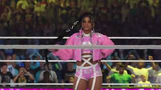 WWE 2K24 Bianca Belair RING ENTRANCE