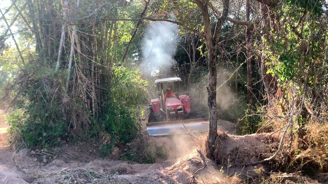 ใหญ่เกินงานรถไถแล้ว จะไหวไหมงานนี้? แมสซี่4708 