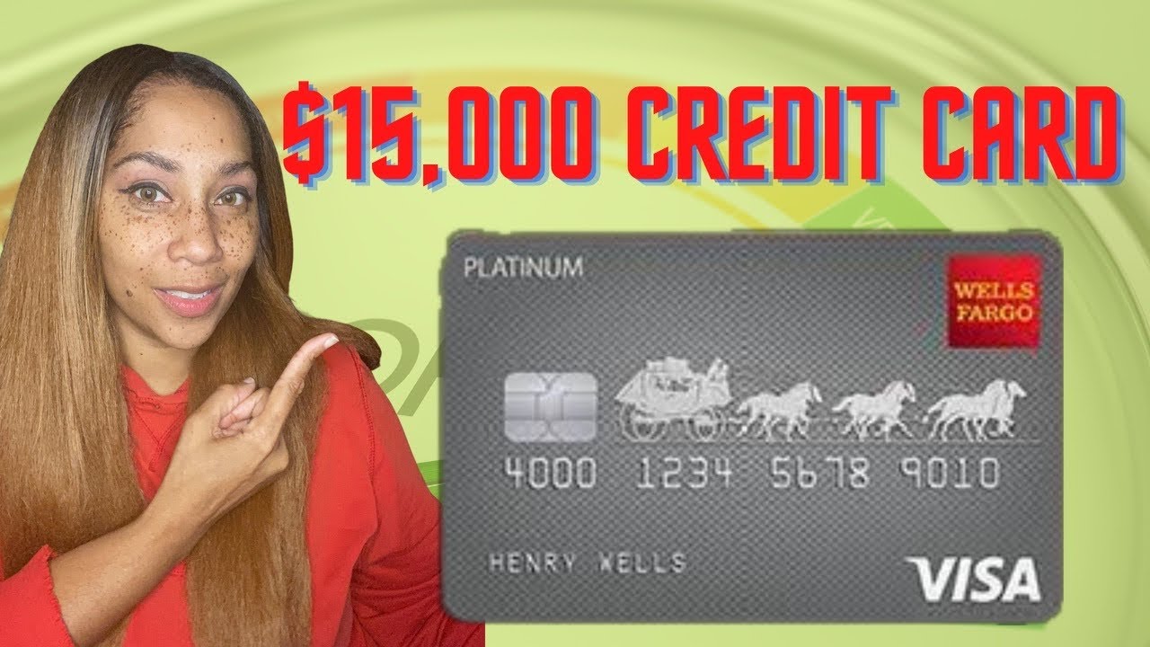 15 000 Wells Fargo Platinum Credit Card With Soft Pull Pre Approval Youtube