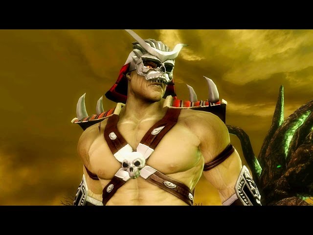GORO MK1 & SHAO KAHN MK3 Tag Ladder, Mortal Kombat 2011 Komplete Edition