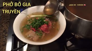 🇨🇦 Tiết lộ phở bò gia truyền Nam định công thức mở tiệm / Best of pho recipe.