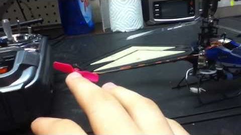 Kbdd tail blade review for mcpx