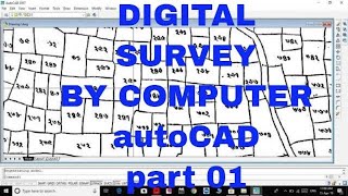 DIGITAL survey 1st part, computer survey, land survey by computer screenshot 2
