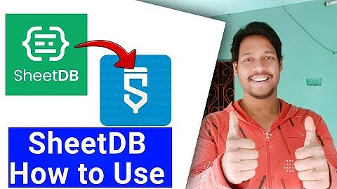 sheetDB database how to connect & use in Sketchware pro #AndroidAppdeveloper #sketchware #Aauraparti