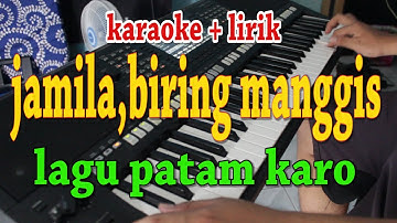 JAMILA, MBIRING MANGGIS [KARAOKE] LAMTAMA TRIO