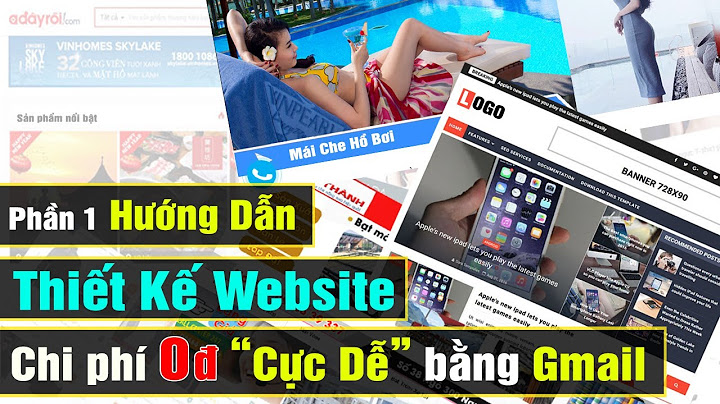 Hướng dẫn tạo blogspot bán hàng