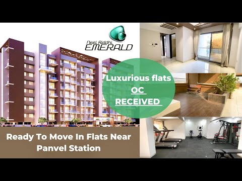Luxurious ready to move flats near Panvel station | OC received | all amenities