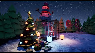 VR Game - Save Santa | Archery | Christmas theme | Unreal Engine screenshot 5