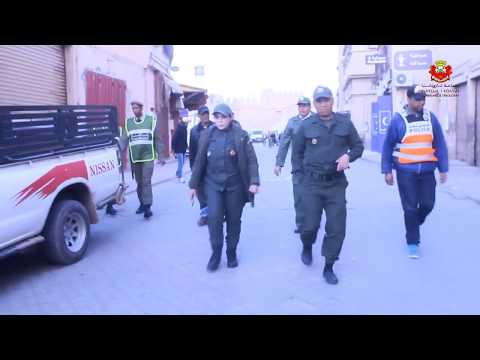 إنطلاق حملة تقييد الحركة لمجموعة من أحياء وشوارع المدينة