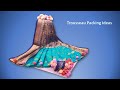 Trousseau Packing Ideas for Wedding - Bridal Sari Packing Ideas - How to Pack Dress for Wedding