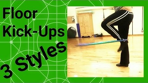 Circus start-Ankle Hooping - Floor Kick Up w/ Slow-Mo