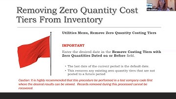 Sage 100 Inventory Best Practices