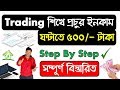 Binomo Real USD Live Trading with Candle Patter,Strong SNR Level and Trendline.২ দিন এ 200$+ Profit