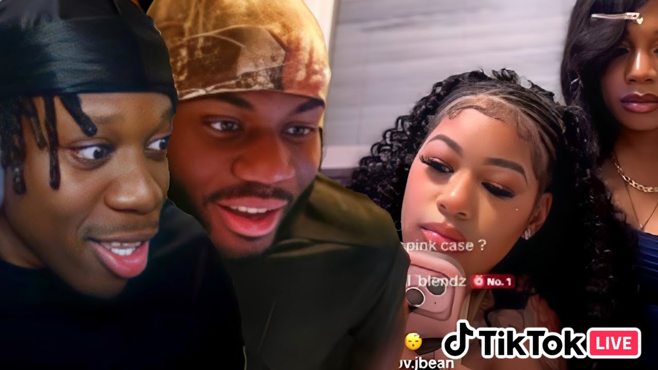 Мы пошли в прямой эфир на TikTok вдвоём.. (ft JBeannnn)