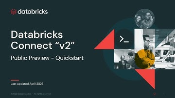 Databricks Connect v2 Quickstart