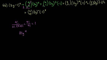 Álgebra II: expansiones binomiales y combinatorias