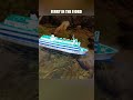 Model ferry ship Estonia moves in the fjord, DIY cardboard ship in action #cardboardship #rcships