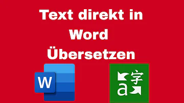 Kann man in Word direkt übersetzen?