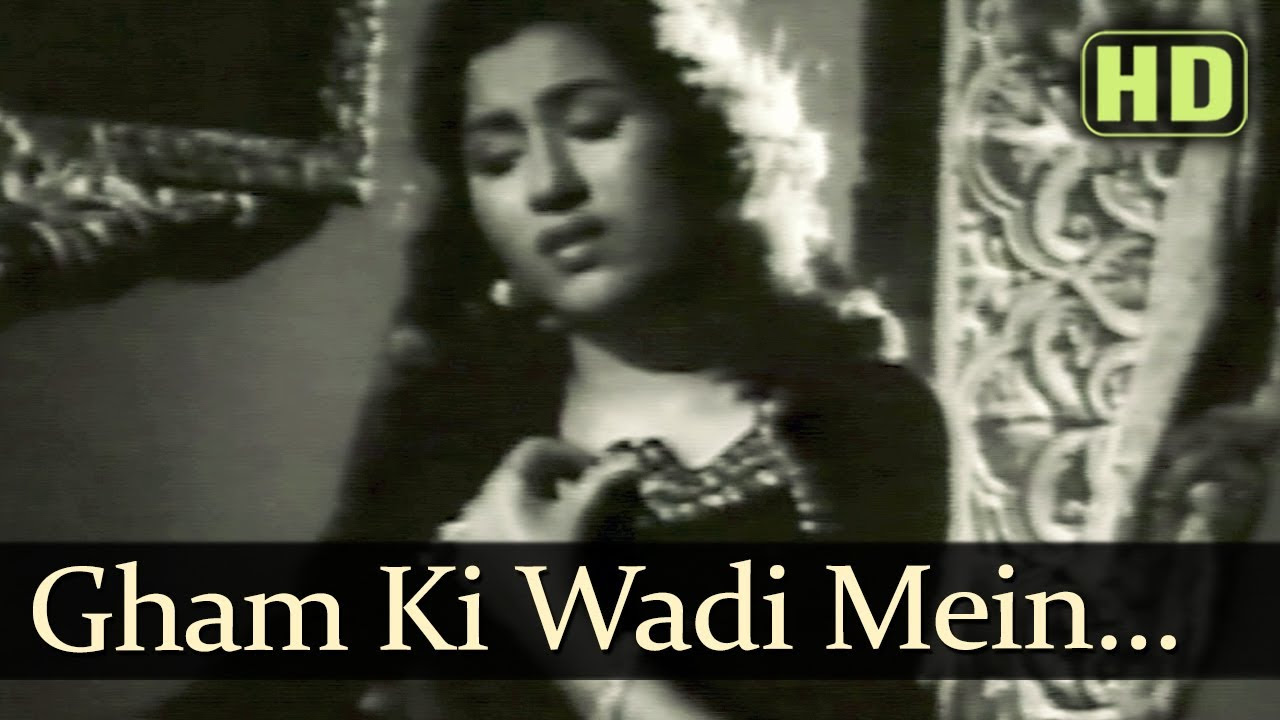 Gham Ki Wadi Mein Khushi Ka Caravan HD   Saqi Songs   Prem Nath   Madhubala   Lata Mangeshkar
