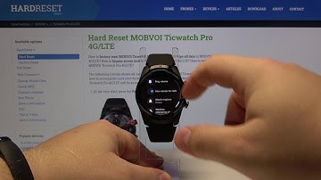 How to Locate Ringtones in MOBVOI TicWatch Pro 4G – Ringtone List