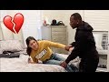 ANOTHER MAN SENT ME FLOWERS PRANK **gets emotional**