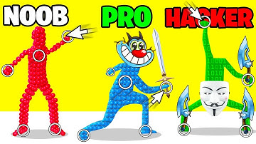 NOOB vs PRO vs HACKER | Angle Fight 3D | With Oggy And Jack | Rock Indian Gamer |