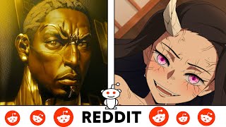 Demon Slayer Vs Reddit The Rock Reaction Meme Openai Anime Vs Reddit L Part 5