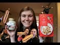 WHAT I EAT IN A DAY - CHRISTMAS GRANOLA + ARM LENGTH BAGUETTE - WEIGHT GAIN