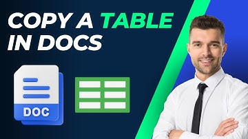 How To Copy A Table In Google Docs