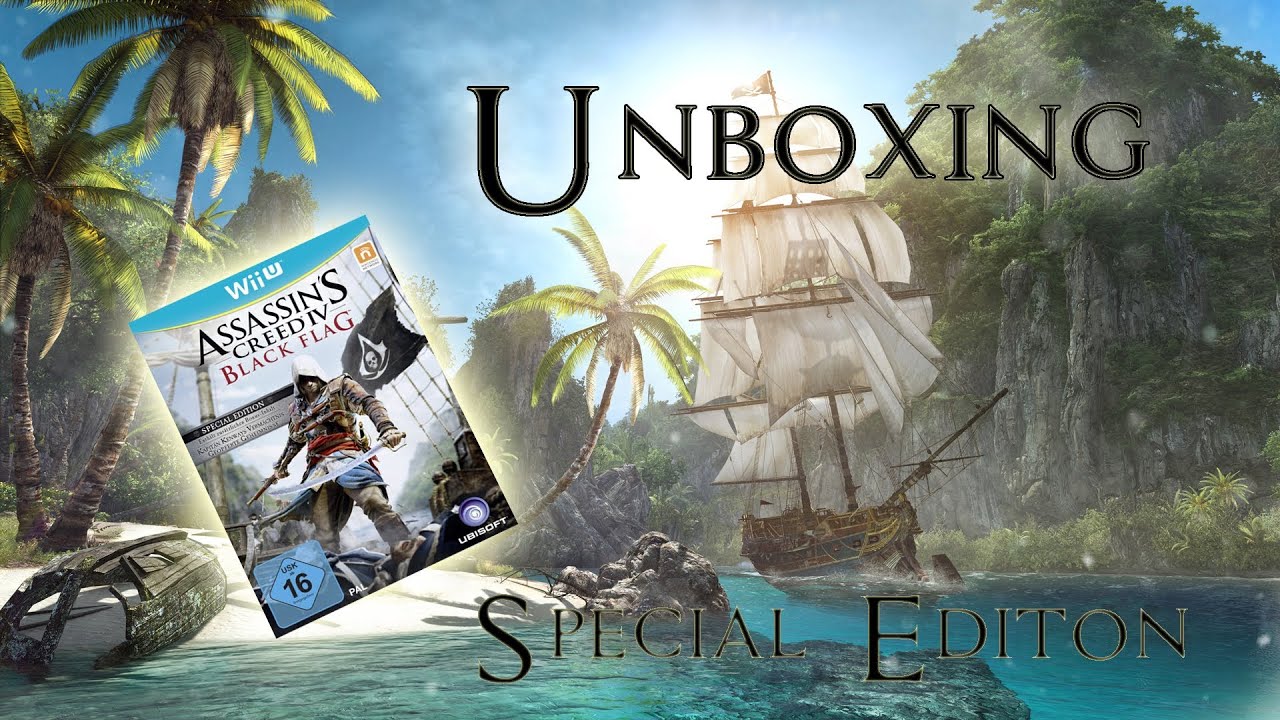 Unboxing Assassins Creed Black Flag Special Edition Hd Youtube