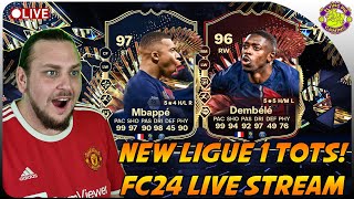 SERVERS DOWN FC 24? UT CHAMPS LIGUE 1 TEAM OF THE SEASON TOTS 🔴 LIVE ULTIMATE TEAM STREAM FC 24