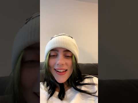 Billie Eilish Instagram Live | January 28, 2021