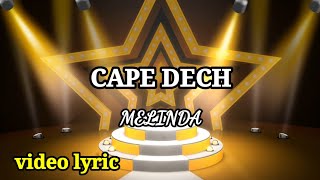 house dangdut||melinda_cape dech||video lyric