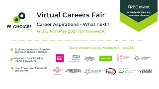 #FEChoices Provider Webinar -  Career Aspirations and HE Pathways