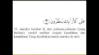 Surah Al-Mutaffifin & Terjemahan
