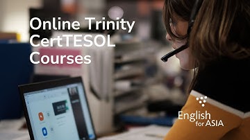 Online Trinity CertTESOL Courses