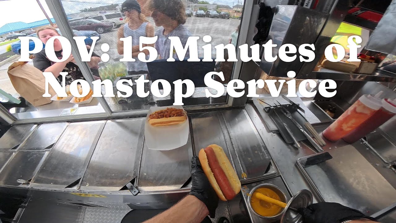 POV : NonStop Lunch Service at the Homedog.