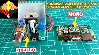 VID 84 I COMBINING TDA 7297 AMPLIFIER WITH BT201 AMPLIFIER