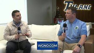 Will Hall discusses first recruiting class at Tulane and the Green Wave s quarterback situation